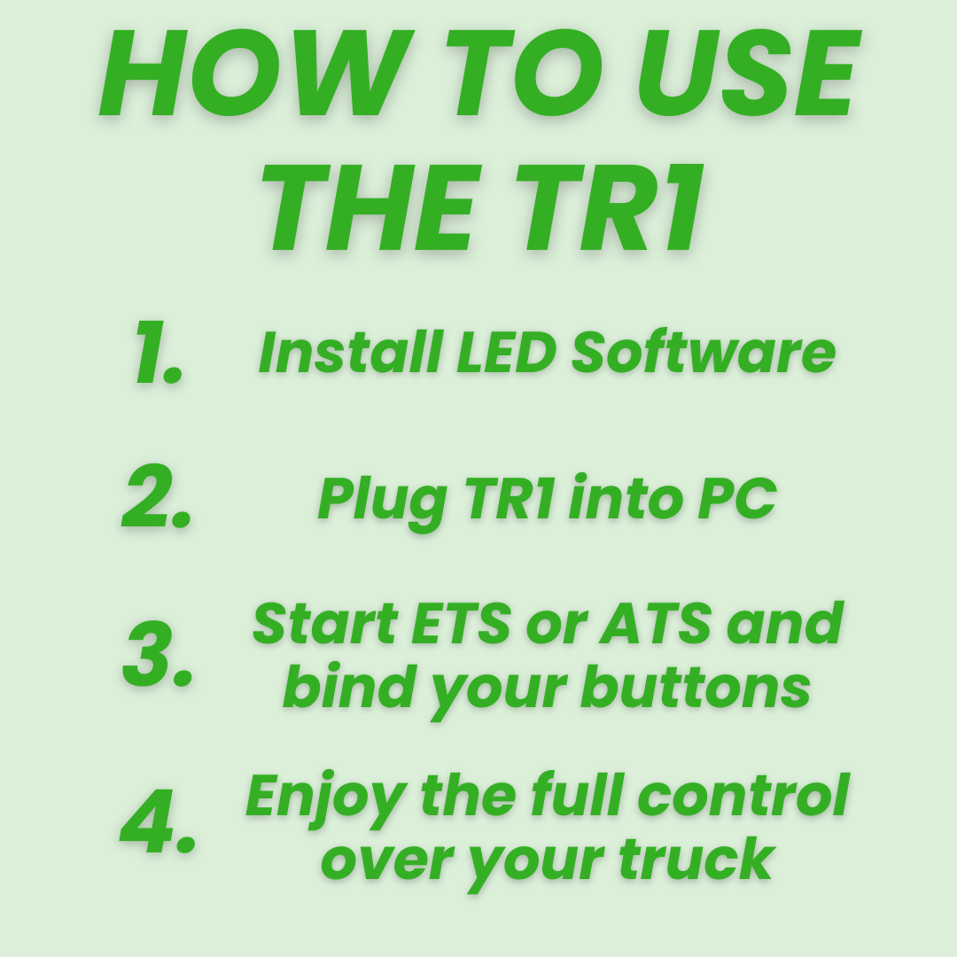 TR 1 | EuroTruck Control Panel